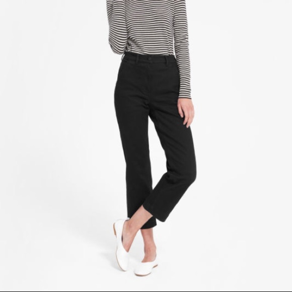Everlane Straight Leg Crop Pants